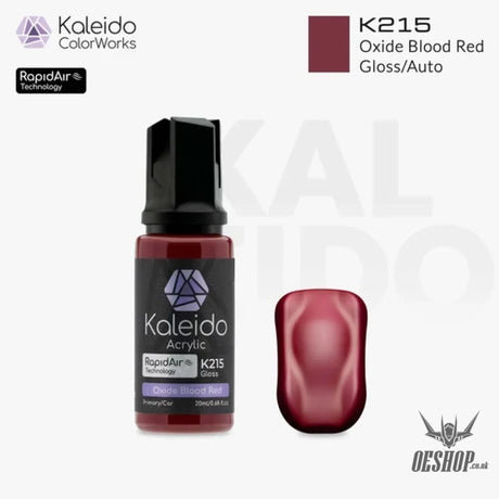 Gaahleri Kaleido ColorWorks Acrylic Paints - Auto Colours 20ml - K215 Oxide Blood Red - Painting Consumables
