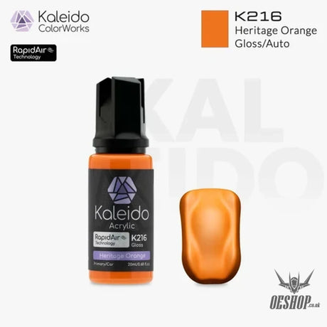 Gaahleri Kaleido ColorWorks Acrylic Paints - Auto Colours 20ml - K216 Heritage Orange - Painting Consumables