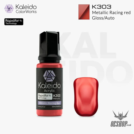 Gaahleri Kaleido ColorWorks Acrylic Paints - Auto Colours K303 Metallic Racing Red Painting Consumables