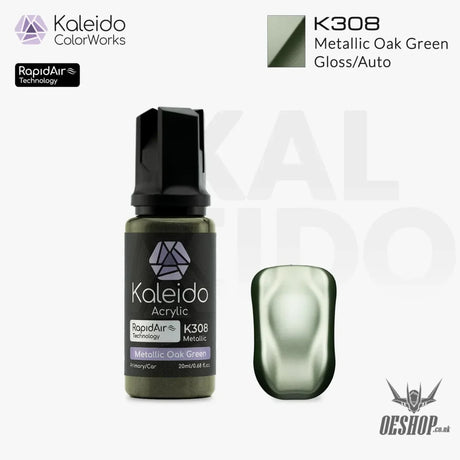 Gaahleri Kaleido ColorWorks Acrylic Paints - Auto Colours K308 Metallic Oak Green Painting Consumables