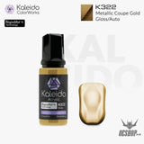Gaahleri Kaleido ColorWorks Acrylic Paints - Auto Colours 20ml - K322 Metallic Coupe Gold - Painting Consumables