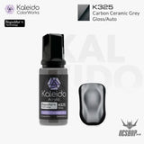 Gaahleri Kaleido ColorWorks Acrylic Paints - Auto Colours 20ml - K325 Carbon Ceramic Grey - Painting Consumables