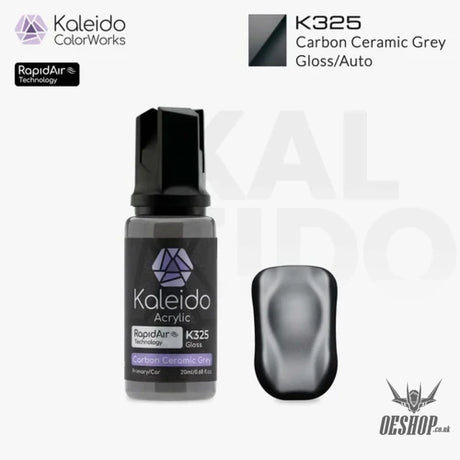 Gaahleri Kaleido ColorWorks Acrylic Paints - Auto Colours 20ml - K325 Carbon Ceramic Grey - Painting Consumables