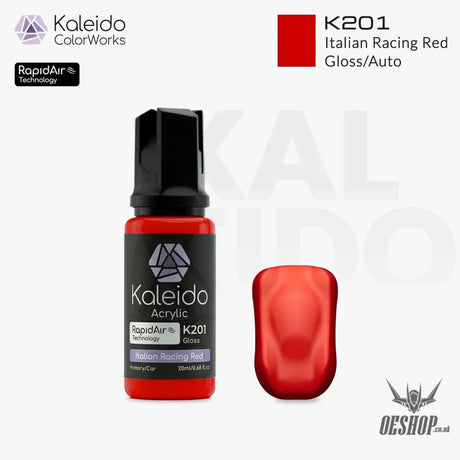 Gaahleri Kaleido ColorWorks Acrylic Paints - Auto Colours K201 Italian Racing Red Painting Consumables