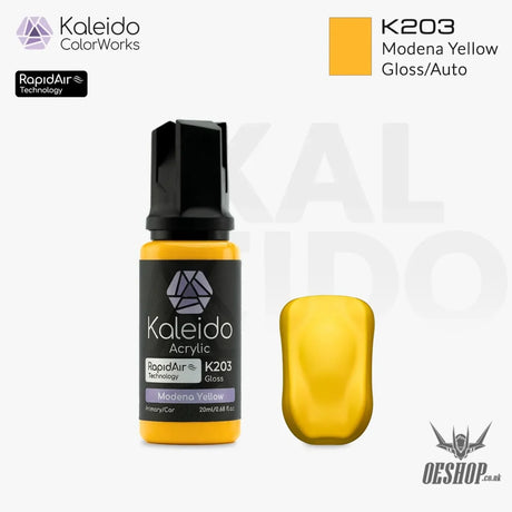 Gaahleri Kaleido ColorWorks Acrylic Paints - Auto Colours K203 Modena Yellow Painting Consumables