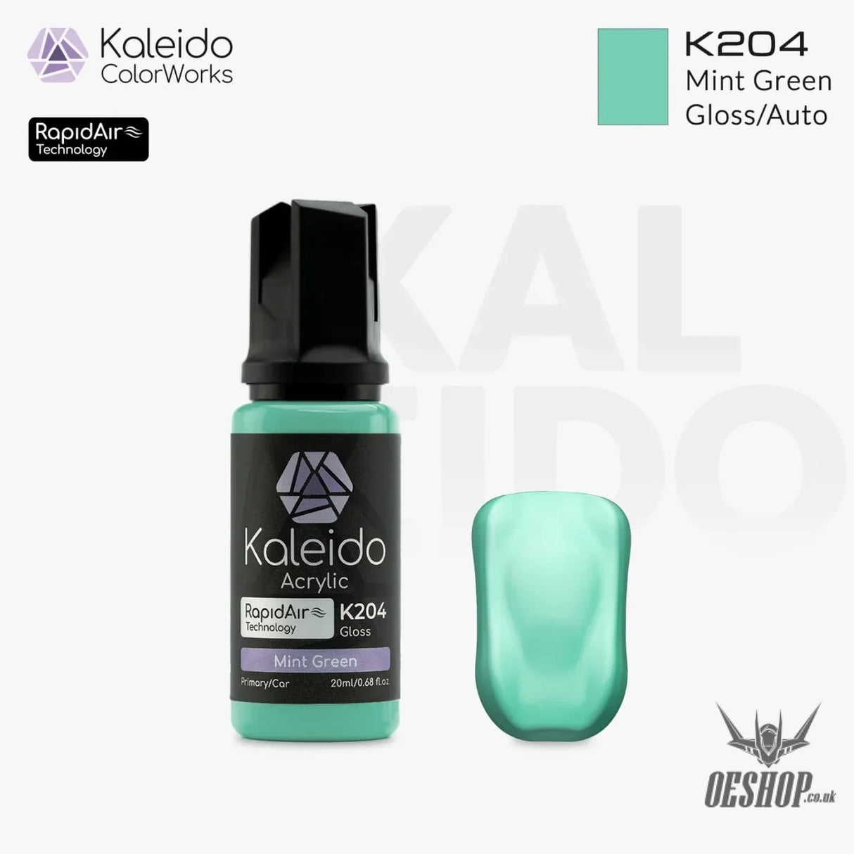 Gaahleri Kaleido ColorWorks Acrylic Paints - Auto Colours K204 Mint Green Painting Consumables