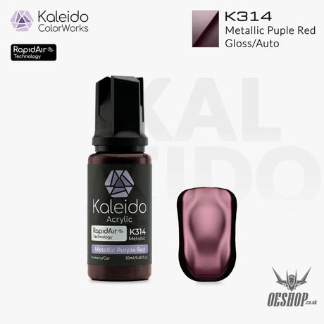 Gaahleri Kaleido ColorWorks Acrylic Paints - Auto Colours K314 Metallic Purple Red Painting Consumables