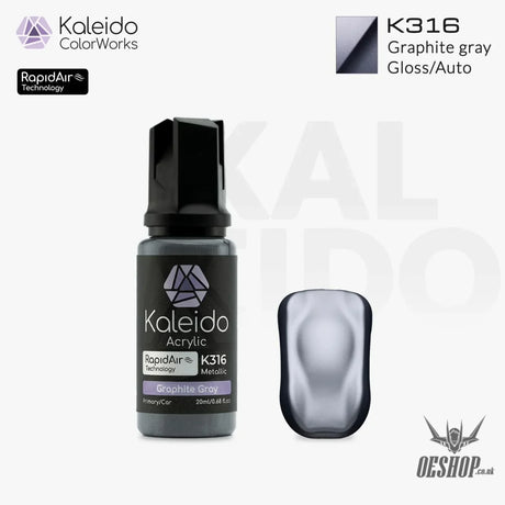Gaahleri Kaleido ColorWorks Acrylic Paints - Auto Colours K316 Graphite Gray Painting Consumables