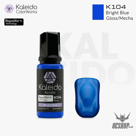 Gaahleri Kaleido ColorWorks Acrylic Paints - Mecha Colours K104 Bright Blue Painting Consumables
