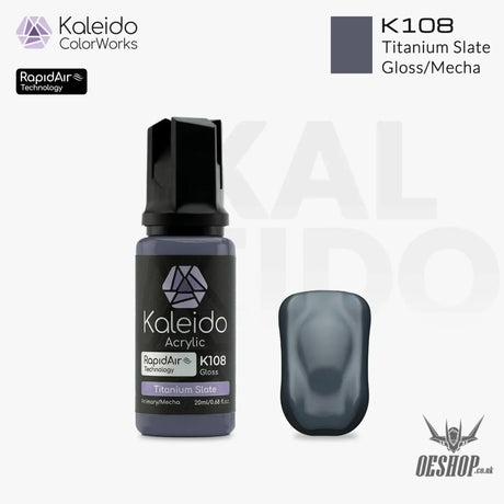 Gaahleri Kaleido ColorWorks Acrylic Paints - Mecha Colours K108 Titanium Slate Painting Consumables