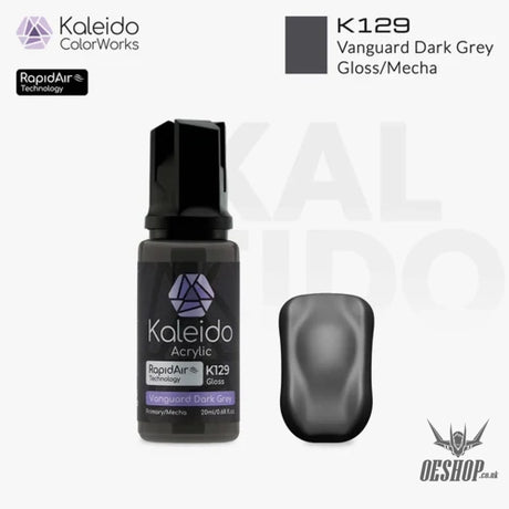 Gaahleri Kaleido ColorWorks Acrylic Paints - Mecha Colours 20ml - K129 Vanguard Dark Grey - Painting Consumables