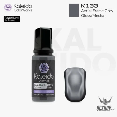 Gaahleri Kaleido ColorWorks Acrylic Paints - Mecha Colours 20ml - K133 Aerial Frame Grey - Painting Consumables