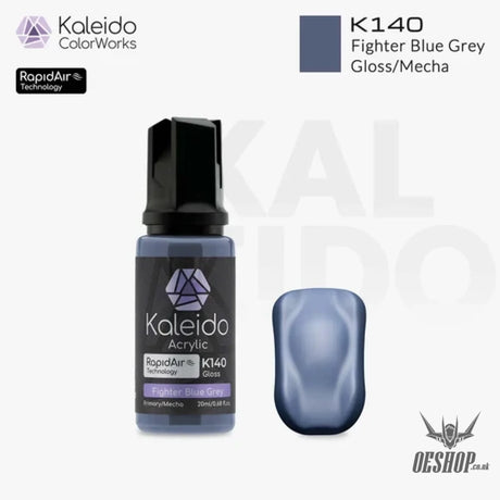 Gaahleri Kaleido ColorWorks Acrylic Paints - Mecha Colours 20ml - K140 Fighter Blue Grey - Painting Consumables