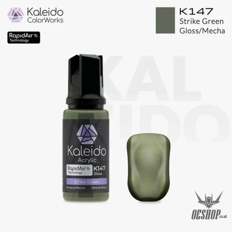 Gaahleri Kaleido ColorWorks Acrylic Paints - Mecha Colours 20ml - K147 Strike Green - Painting Consumables