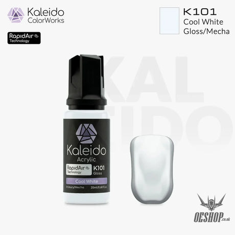 Gaahleri Kaleido ColorWorks Acrylic Paints - Mecha Colours K101 Cool White Painting Consumables