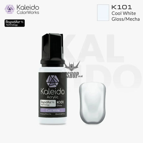 Gaahleri Kaleido ColorWorks Acrylic Paints - Mecha Colours K101 Cool White Painting Consumables