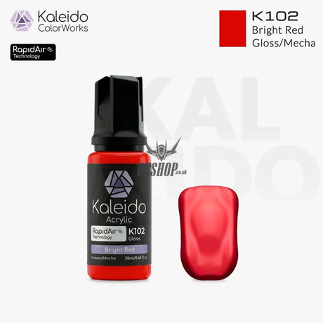 Gaahleri Kaleido ColorWorks Acrylic Paints - Mecha Colours K102 Bright Red Painting Consumables