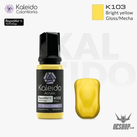 Gaahleri Kaleido ColorWorks Acrylic Paints - Mecha Colours K103 Bright Yellow Painting Consumables