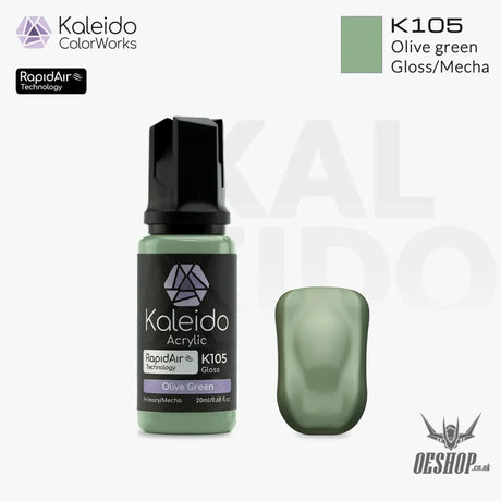 Gaahleri Kaleido ColorWorks Acrylic Paints - Mecha Colours K105 Olive Green Painting Consumables