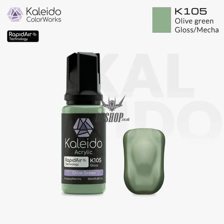 Gaahleri Kaleido ColorWorks Acrylic Paints - Mecha Colours K105 Olive Green Painting Consumables