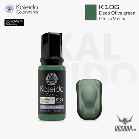 Gaahleri Kaleido ColorWorks Acrylic Paints - Mecha Colours K106 Deep Olive Green Painting Consumables