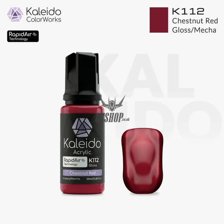 Gaahleri Kaleido ColorWorks Acrylic Paints - Mecha Colours K112 Chestnut Red Painting Consumables