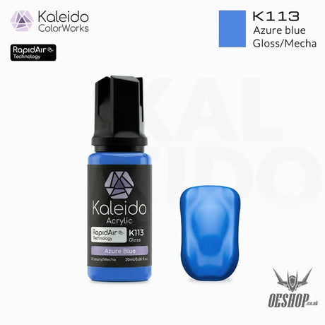 Gaahleri Kaleido ColorWorks Acrylic Paints - Mecha Colours K113 Azure Blue Painting Consumables