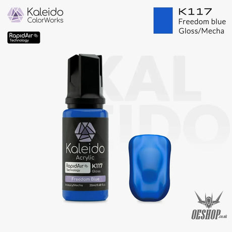 Gaahleri Kaleido ColorWorks Acrylic Paints - Mecha Colours K117 Freedom Blue Painting Consumables