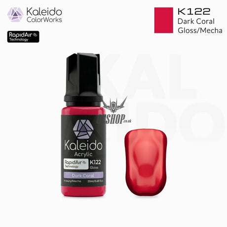 Gaahleri Kaleido ColorWorks Acrylic Paints - Mecha Colours K122 Dark Coral Painting Consumables
