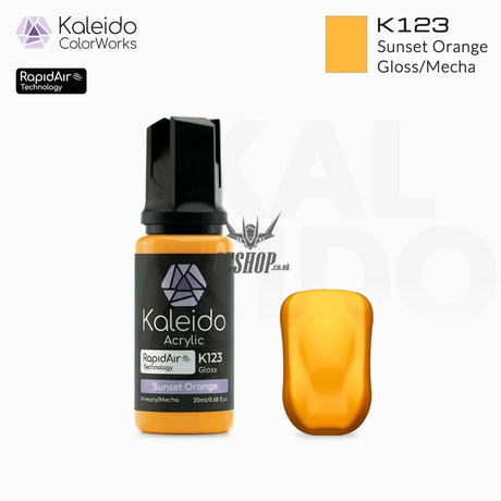 Gaahleri Kaleido ColorWorks Acrylic Paints - Mecha Colours K123 Sunset Orange Painting Consumables