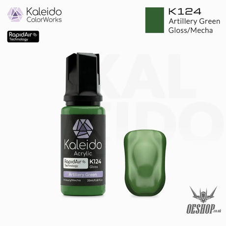 Gaahleri Kaleido ColorWorks Acrylic Paints - Mecha Colours K124 Artillery Green Painting Consumables