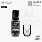 Gaahleri Kaleido ColorWorks Acrylic Paints - Metal Colours KM006 Silver Painting Consumables