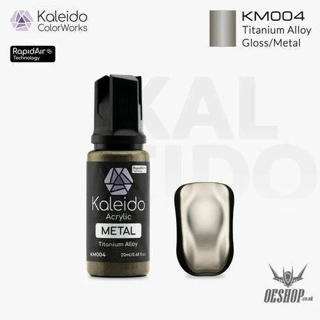 Gaahleri Kaleido ColorWorks Acrylic Paints - Metal Colours KM004 Titanium Alloy Painting Consumables