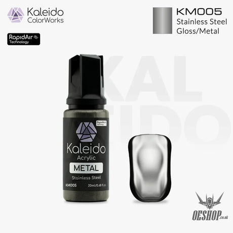 Gaahleri Kaleido ColorWorks Acrylic Paints - Metal Colours KM005 Stainless Steel Painting Consumables