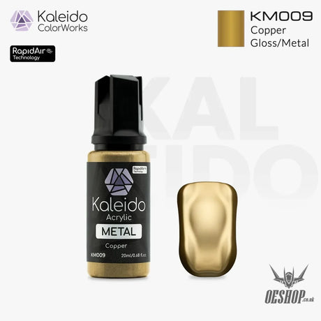 Gaahleri Kaleido ColorWorks Acrylic Paints - Metal Colours KM009 Copper Painting Consumables