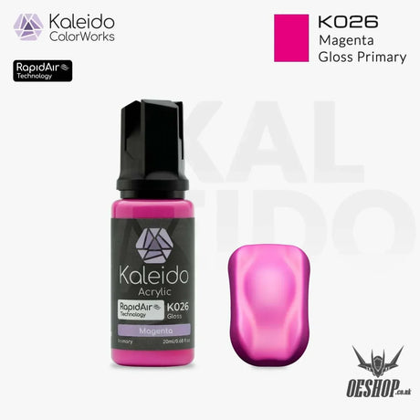 Gaahleri Kaleido ColorWorks Acrylic Paints - Primary Colors B - K026 Magenta - Painting Consumables