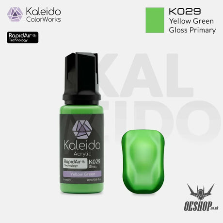 Gaahleri Kaleido ColorWorks Acrylic Paints - Primary Colors B - K029 Yellow Green - Painting Consumables