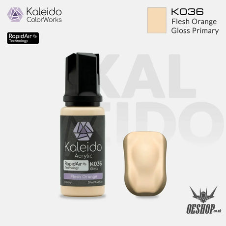 Gaahleri Kaleido ColorWorks Acrylic Paints - Primary Colors B - K036 Flesh Orange - Painting Consumables