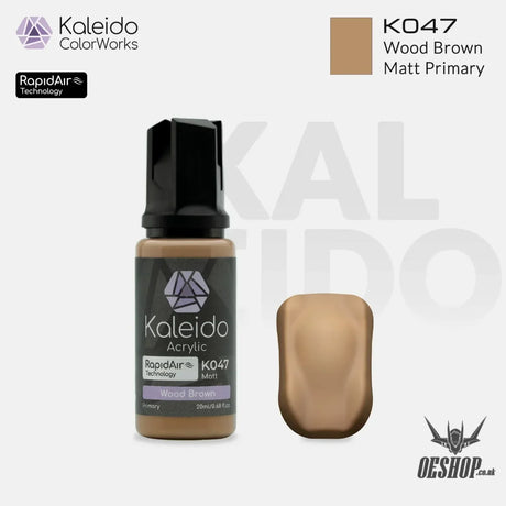 Gaahleri Kaleido ColorWorks Acrylic Paints - Primary Colors B - K047 Wood Brown - Painting Consumables