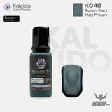 Gaahleri Kaleido ColorWorks Acrylic Paints - Primary Colors B - K048 Rubber Black - Painting Consumables