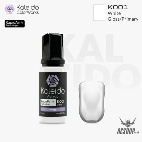 Gaahleri Kaleido ColorWorks Acrylic Paints - Primary Colors K001 White Painting Consumables