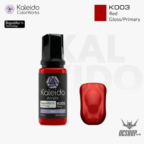 Gaahleri Kaleido ColorWorks Acrylic Paints - Primary Colors K003 Red Painting Consumables