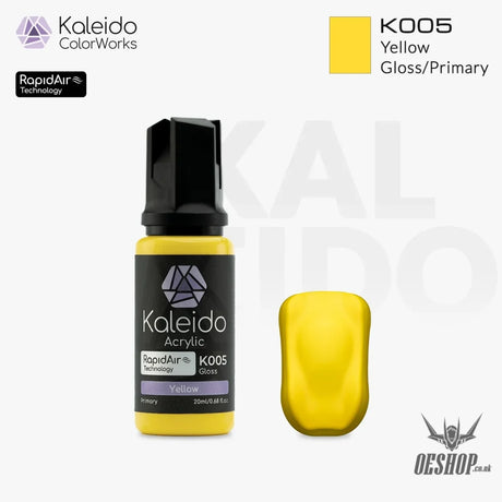 Gaahleri Kaleido ColorWorks Acrylic Paints - Primary Colors K005 Yellow Painting Consumables
