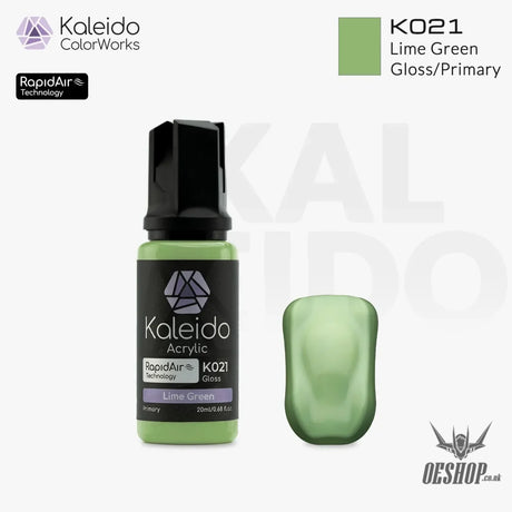 Gaahleri Kaleido ColorWorks Acrylic Paints - Primary Colors K021 Lime Green Painting Consumables