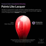 Gaahleri Kaleido ColorWorks Acrylic Paints - Translucent Clear Colours - Painting Consumables