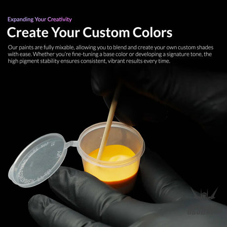 Gaahleri Kaleido ColorWorks Acrylic Paints - Translucent Clear Colours - Painting Consumables