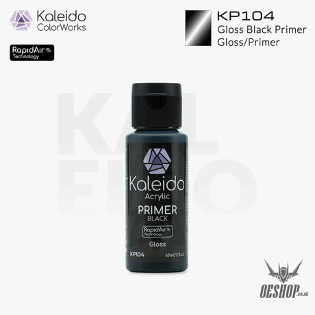 Gaahleri Kaleido ColorWorks - Primers KP104 Gloss Black Primer 60ml Painting Consumables