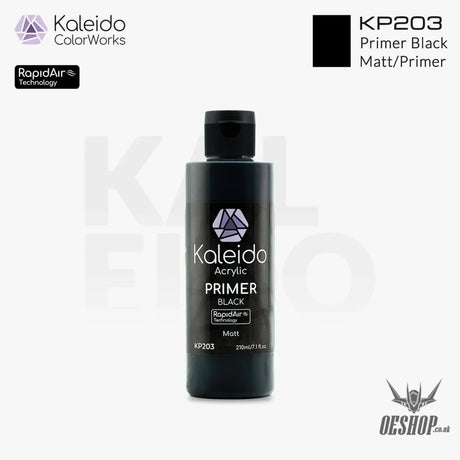 Gaahleri Kaleido ColorWorks - Primers KP203 Primer Black 210ml Painting Consumables
