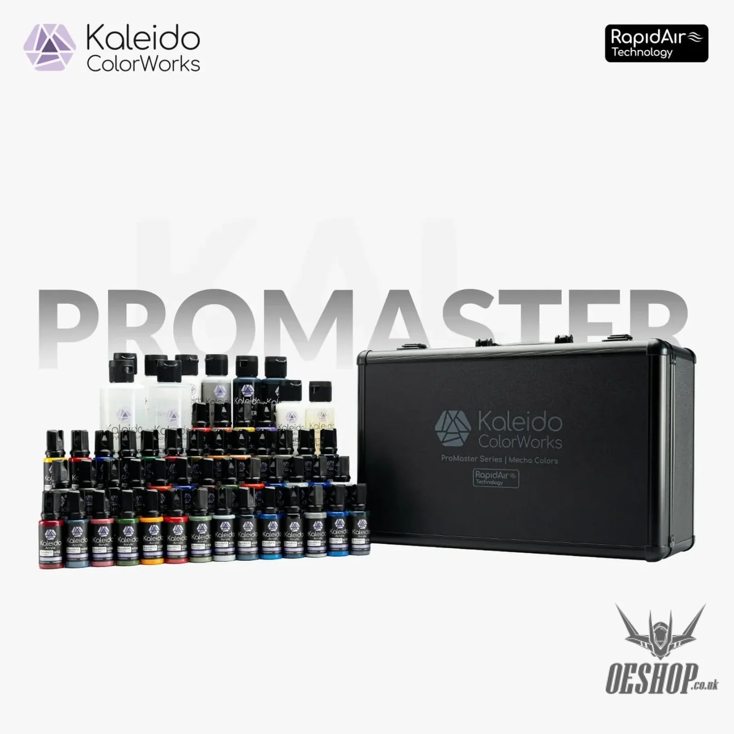 Gaahleri Kaleido ColorWorks ProMaster Series Mecha Colors Set - Painting Consumables