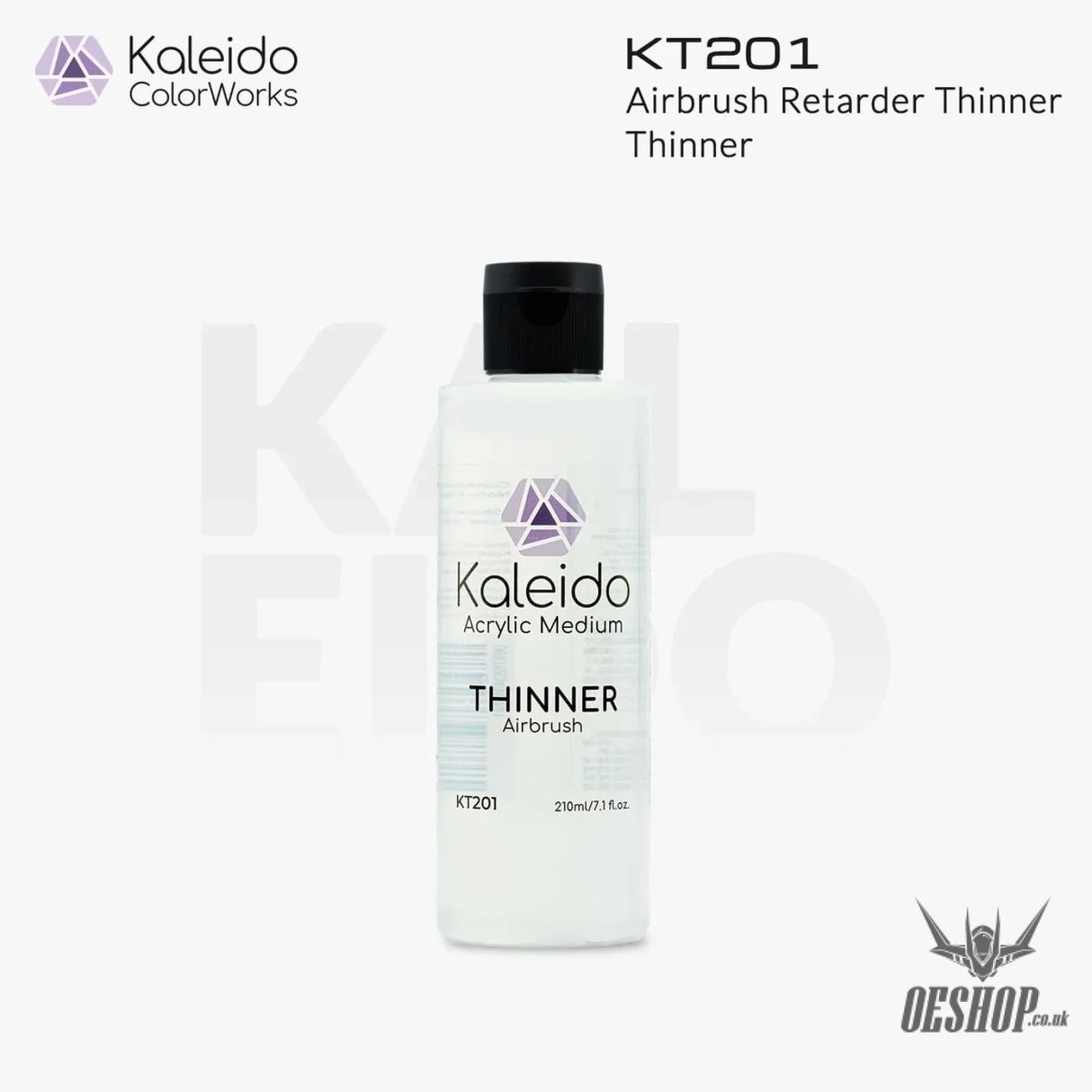 Gaahleri Kaleido ColorWorks - Thinners & Cleaners KT201 Airbrush Thinner 210ml Painting Consumables